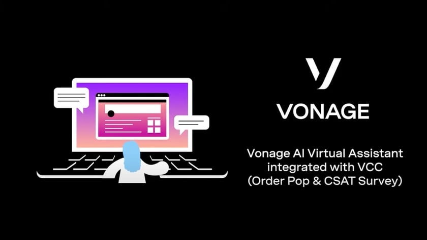 Vonage AI Virtual Assistant integrated with VCC and What's app
